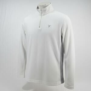 Old Navy Active 3/4 Zip Pullover White XL
